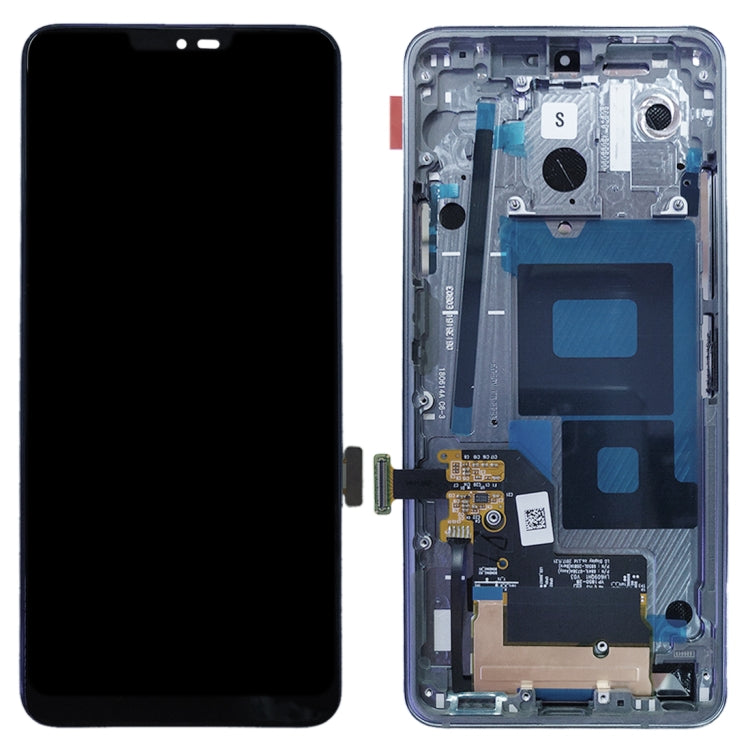 LCD Screen and Digitizer Full Assembly with Frame for LG G7 ThinQ / G710 G710EM G710PM G710VMP, For G7 ThinQ, For LG G7 ThinQ (Blue), For LG G7 ThinQ (Red), For LG G7 ThinQ