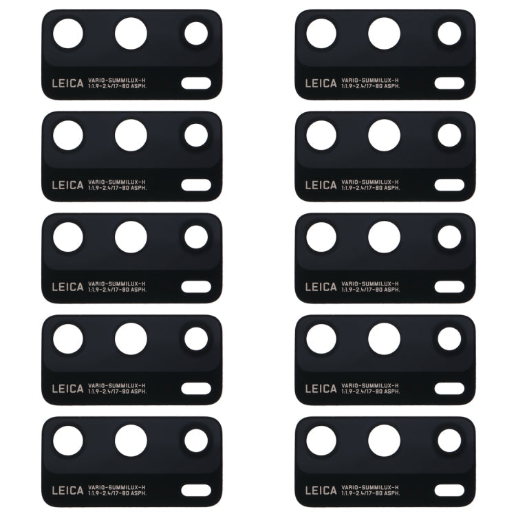 For Huawei P40 10pcs Back Camera Lens , For Huawei P40