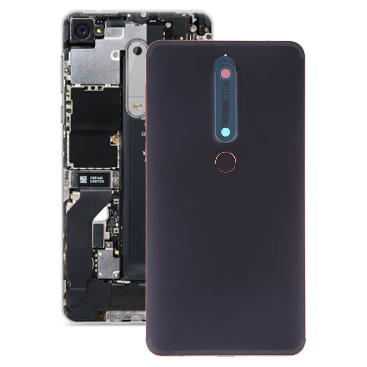 Battery Back Cover with Camera Lens Frame & Side Keys & Fingerprint Sensor for Nokia 6.1 / 6 (2018) / 6 (2nd Gen), For Nokia 6 (2nd Gen)