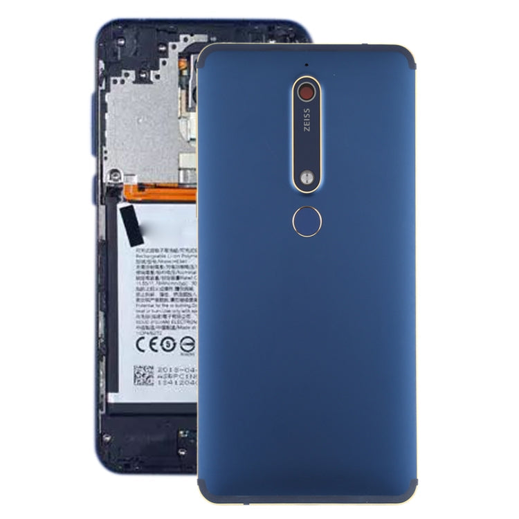 Battery Back Cover with Camera Lens Frame & Side Keys & Fingerprint Sensor for Nokia 6.1 / 6 (2018) / 6 (2nd Gen), For Nokia 6 (2nd Gen)