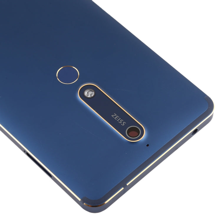Battery Back Cover with Camera Lens Frame & Side Keys & Fingerprint Sensor for Nokia 6.1 / 6 (2018) / 6 (2nd Gen), For Nokia 6 (2nd Gen)