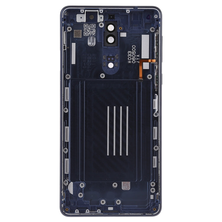 Battery Back Cover with Camera Lens Frame & Side Keys for Nokia 8, For Nokia 8, Nokia 8