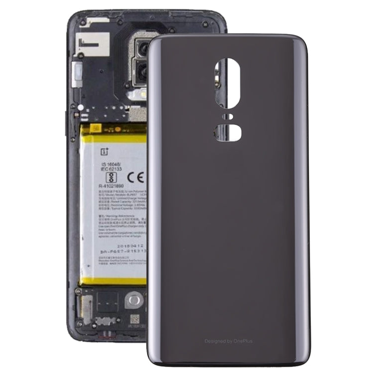 For OnePlus 6 Back Cover, For OnePlus 6(Jet Black), For OnePlus 6(Midnight Black)