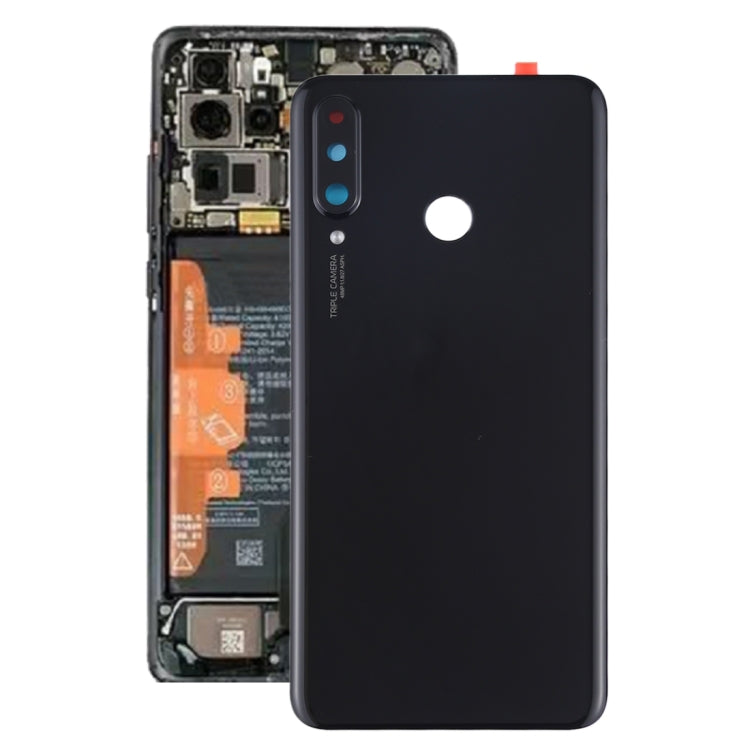 Original Battery Back Cover with Camera Lens Frame for Huawei P30 Lite (48MP), For Huawei P30 Lite (48MP)(Original)