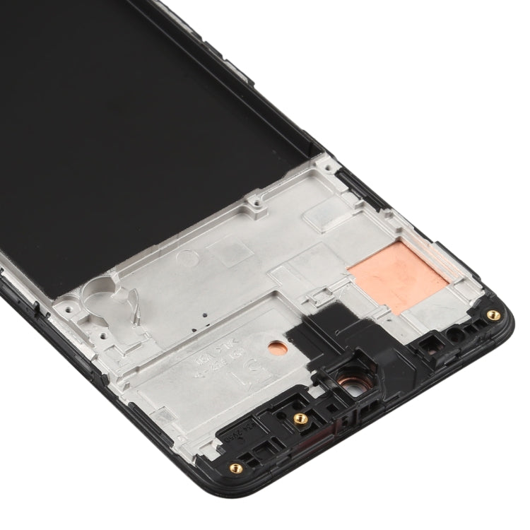 Original Super AMOLED Material LCD Screen and Digitizer Full Assembly with Frame for Galaxy A51 4G, For Samsung Galaxy A51 4G(Original with Frame)