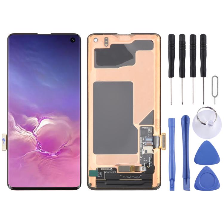 LCD Screen and Digitizer Full Assembly for Galaxy S10 4G, For Samsung Galaxy S10 4G