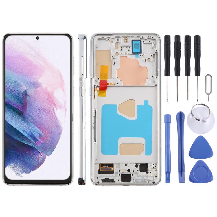 For Samsung Galaxy S21+ SM-G996B 6.58 inch TFT LCD Screen Digitizer Full Assembly with Frame, Not Supporting Fingerprint Identification, For Samsung Galaxy S21+ SM-G996B 6.58 inch(Not Fingerprint)