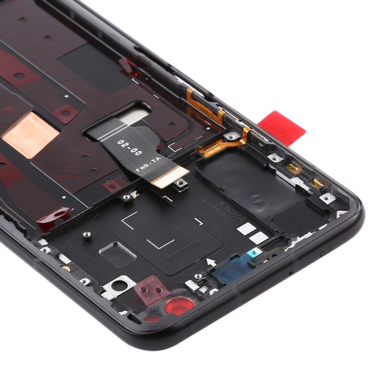 LCD Screen and Digitizer Full Assembly with Frame for Huawei Nova 6 4G, For Huawei Nova 6 4G