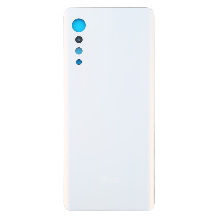 Battery Back Cover for LG Velvet LMG910EMW LM-G910EMW / Velvet 5G KR Version LM-G900N LM-G900EM, For LG Velvet KR Version, For LG Velvet (Illusion Sunset)