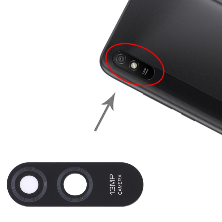 10 PCS Back Camera Lens for Xiaomi Redmi 9A / Redmi 9i M2006C3LVG M2006C3LG M2006C3LI M2006C3LII, For Xiaomi Redmi 9A