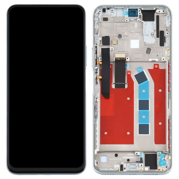 LCD Screen and Digitizer Full Assembly With Frame for Huawei Honor X10 5G, For Huawei Honor X10 5G