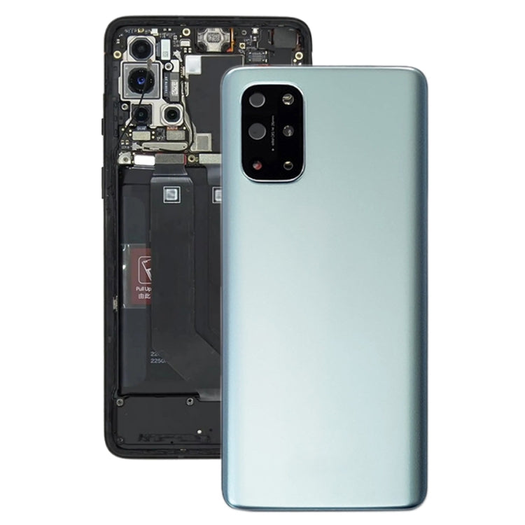 For OnePlus 8T Battery Back Cover with Camera Lens Frame, For OnePlus 8T(with Camera Lens)