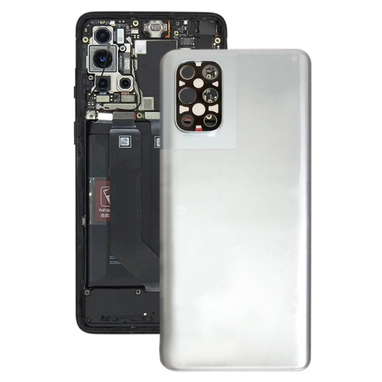 For OnePlus 8T+ 5G Battery Back Cover with Camera Lens Frame, For OnePlus 8T+ 5G