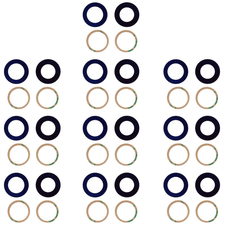 For OnePlus 9 Pro / OnePlus 9 10pcs Back Camera Lens, For OnePlus 9 Pro / OnePlus 9