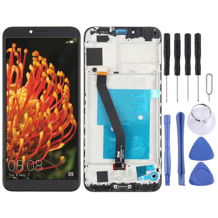 LCD Screen and Digitizer Full Assembly with Frame for Huawei Y6 (2018), For Huawei Y6 (2018)