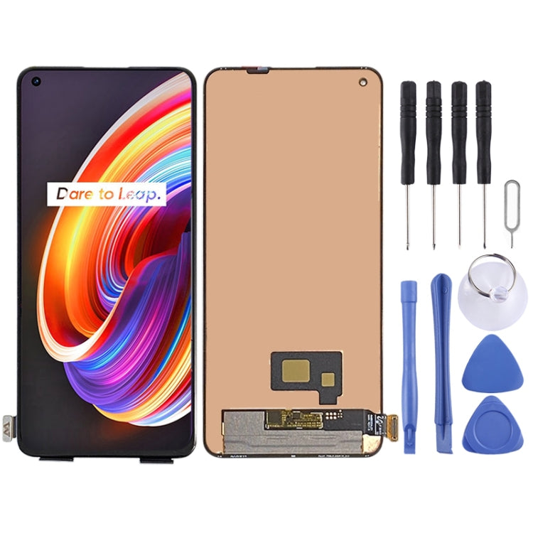 Original Super AMOLED Material LCD Screen and Digitizer Full Assembly for OPPO Realme X7 Pro RMX2121 RMX2111, For Realme X7 Pro(Original)