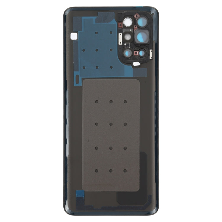 For OnePlus 9R Battery Back Cover with Camera Lens Frame, For OnePlus 9R