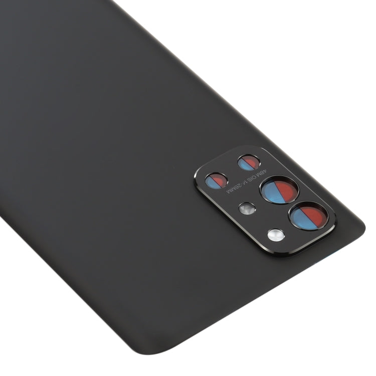 For OnePlus 9R Battery Back Cover with Camera Lens Frame, For OnePlus 9R