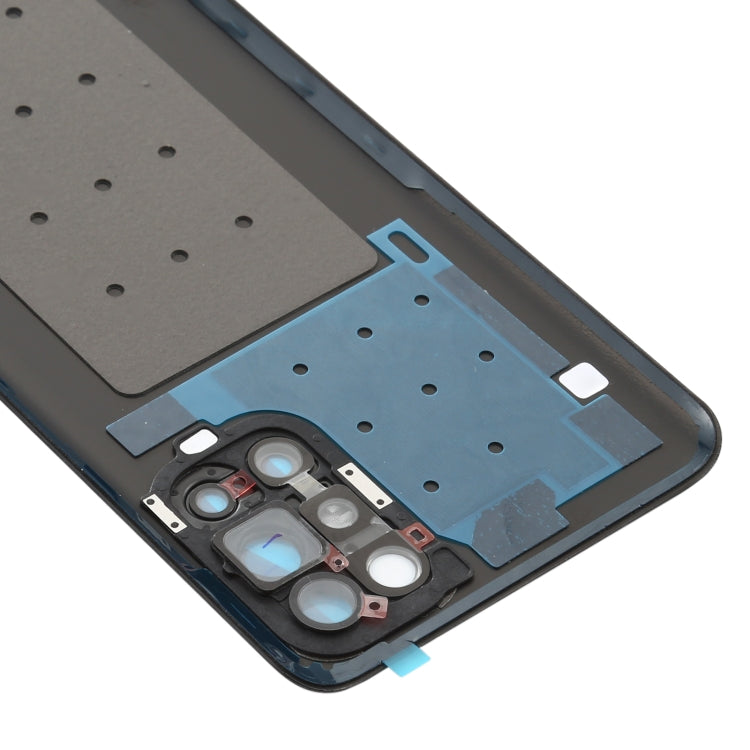 For OnePlus 9R Battery Back Cover with Camera Lens Frame, For OnePlus 9R