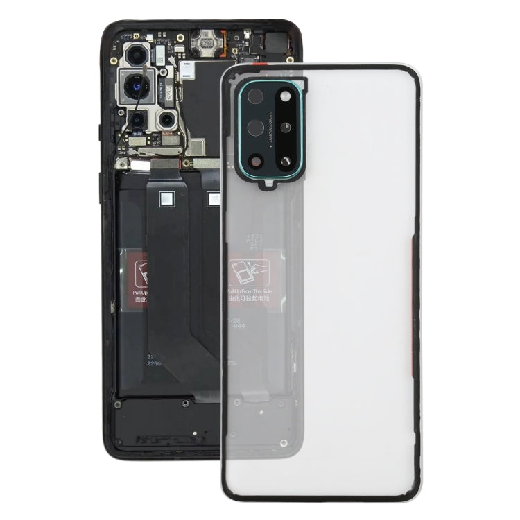 For OnePlus 8T Battery Back Cover with Camera Lens Frame, For OnePlus 8T