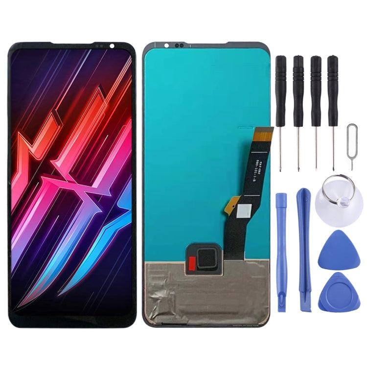OLED Material LCD Screen and Digitizer Full Assembly for ZTE Nubia RedMagic 6 / Nubia RedMagic 6 Pro, For ZTE Nubia RedMagic 6 (OLED Material)