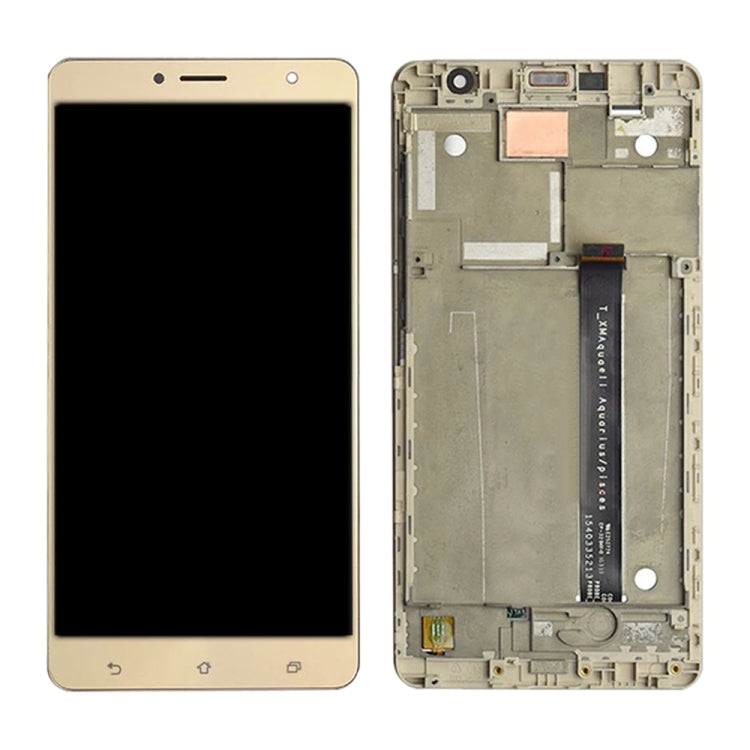 LCD Screen and Digitizer Full Assembly With Frame for Asus Zenfone 3 Deluxe ZS550KL Z01FD, For Asus Zenfone 3 Deluxe