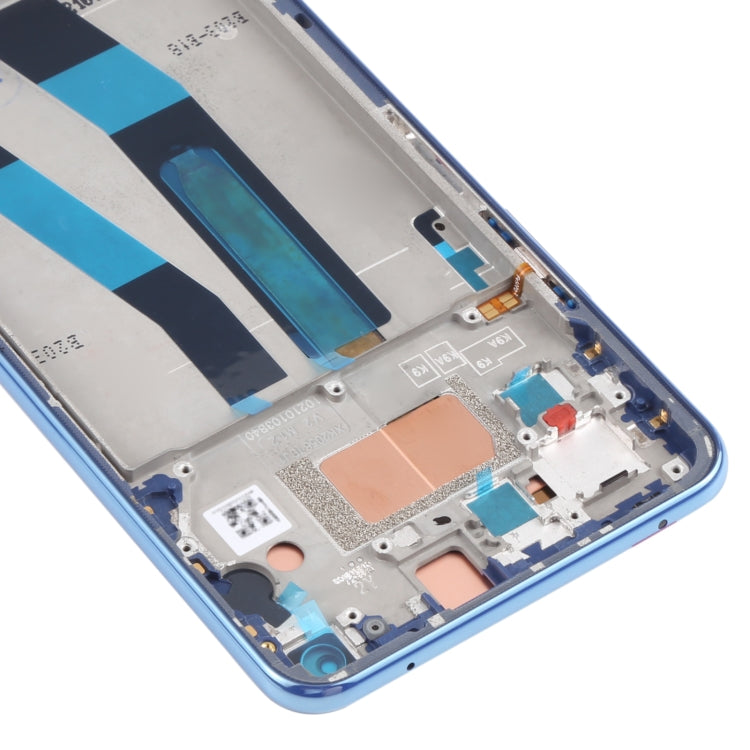 Original LCD Screen and Digitizer Full Assembly With Frame for Xiaomi Mi 11 Lite 4G/11 Lite 5G NE M2101K9AG M2101K9AI, For Xiaomi Mi 11 Lite 4G (Original)