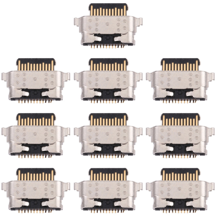10 PCS Charging Port Connector for Motorola Moto G7 Play XT1952-4, XT1952-5, For Motorola Moto G7 Play