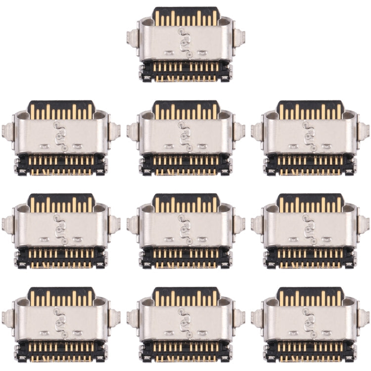 10 PCS Charging Port Connector for Motorola P30 XT1943-1, For Motorola P30