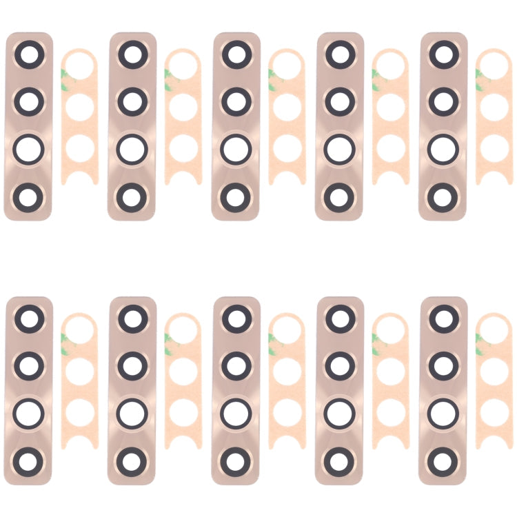 For Tecno Camon 17P CG7 10pcs Back Camera Lens, For Tecno Camon 17P CG7