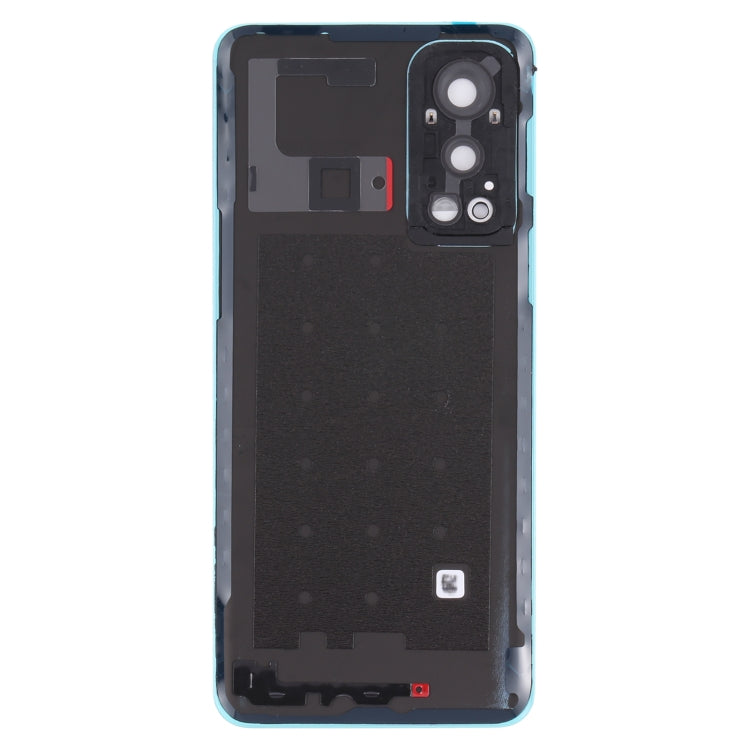 For OnePlus Nord 2 Battery Back Cover with Camera Lens Frame, For OnePlus Nord 2