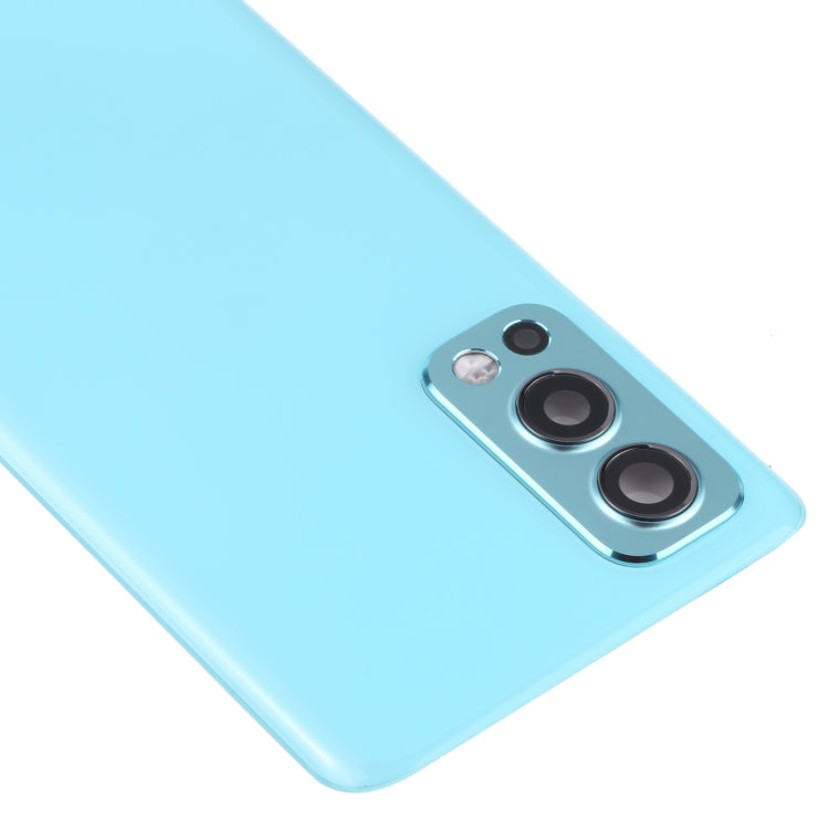 For OnePlus Nord 2 Battery Back Cover with Camera Lens Frame, For OnePlus Nord 2