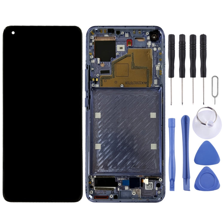 Original LCD Screen and Digitizer Full Assembly with Frame for Xiaomi Mi 11 M2011K2C, M2011K2G, For Xiaomi Mi 11(Original), For Xiaomi Mi 11 (Original)