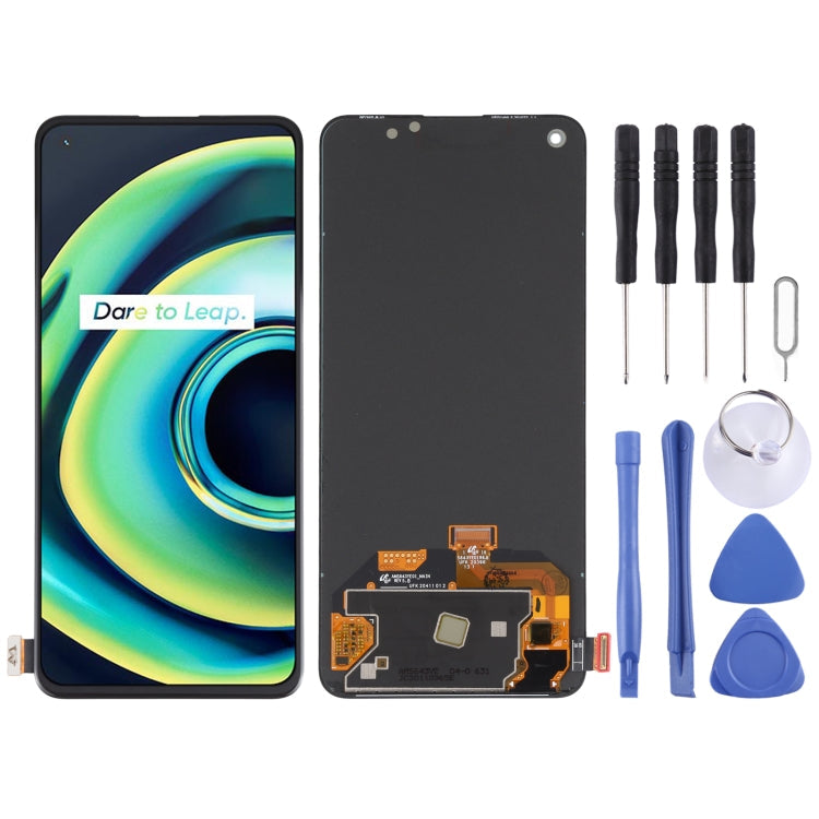 Original Super AMOLED Material LCD Screen and Digitizer Full Assembly for OPPO Realme Q3 Pro 5G / Realme Q3 Pro Carnival RMX2205, For Realme Q3 Pro 5G (Original)