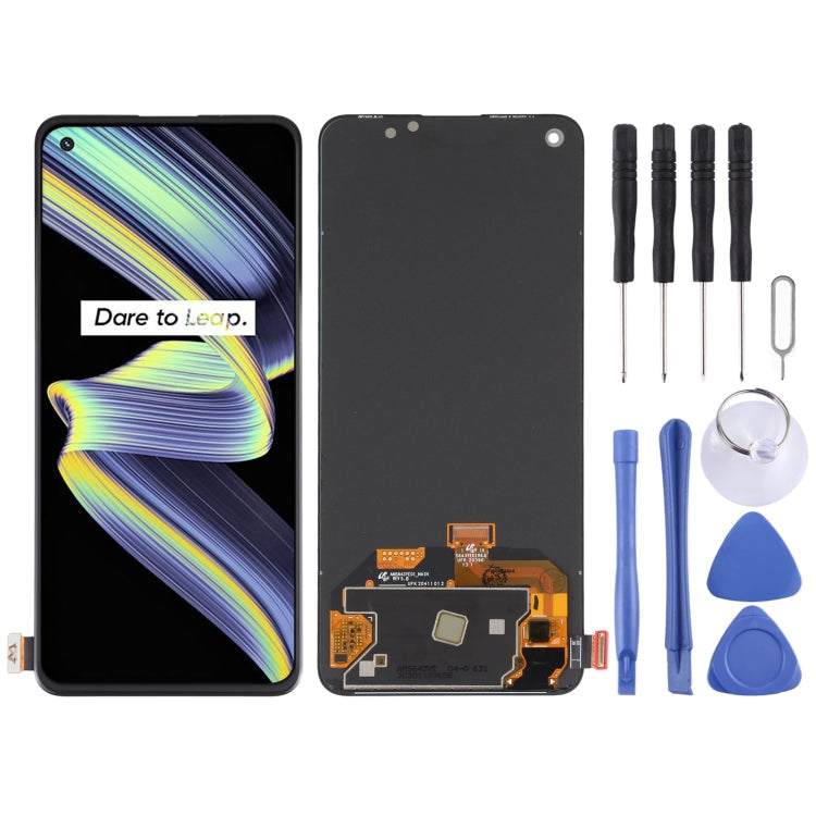 Original Super AMOLED Material LCD Screen and Digitizer Full Assembly for OPPO Realme X7 Max 5G, For Realme X7 Max 5G (Original)