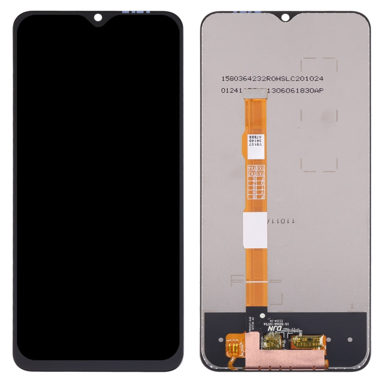 LCD Screen and Digitizer Full Assembly for Vivo Y53s 5G V2111A V2058, For Vivo Y53s 5G