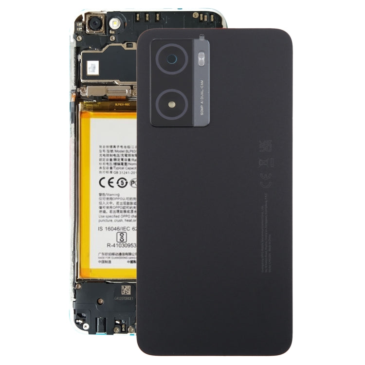 For OPPO A77 5G / A77s Original Battery Back Cover with Camera Lens Frame, For OPPO A77s