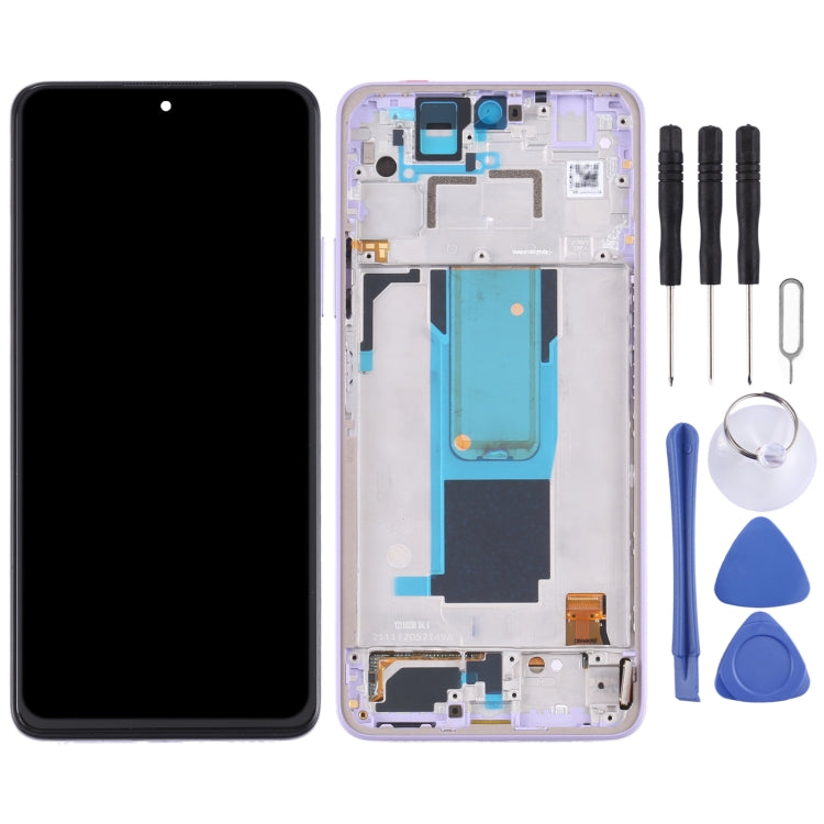 Original LCD Screen and Digitizer Full Assembly with Frame for Xiaomi Redmi Note 11 Pro China/Redmi Note 11 Pro+ 5G/11i/11i HyperCharge, For Xiaomi Redmi Note 11 Pro China(Original)