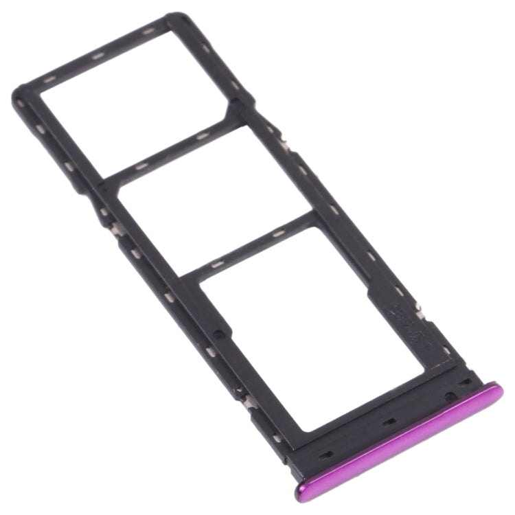 For Infinix Hot 8 Lite/Hot 8 SIM Card Tray + SIM Card Tray + Micro SD Card Tray, For Infinix Hot 8 Lite/Hot 8