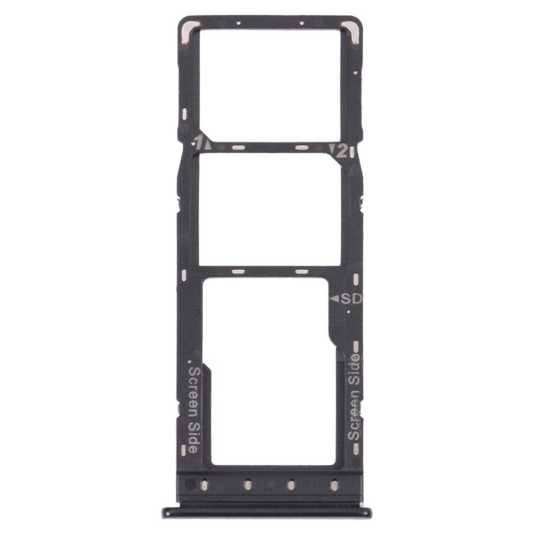 For Infinix Note 7 X690B X690 SIM Card Tray + SIM Card Tray + Micro SD Card Tray, For Infinix Note 7