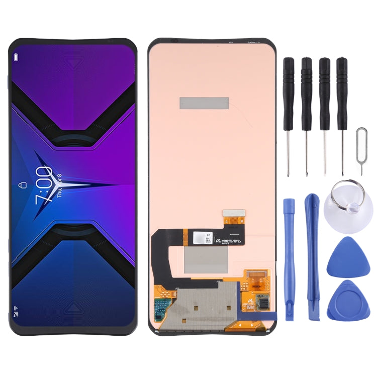 AMOLED Material LCD Screen and Digitizer Full Assembly for Lenovo Legion 2 Pro 2021 L70081, For Lenovo Legion 2 Pro 2021