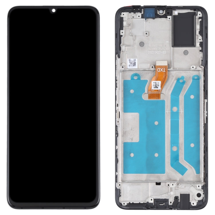 Original LCD Screen and Digitizer Full Assembly with Frame for Honor X7, For Honor X7