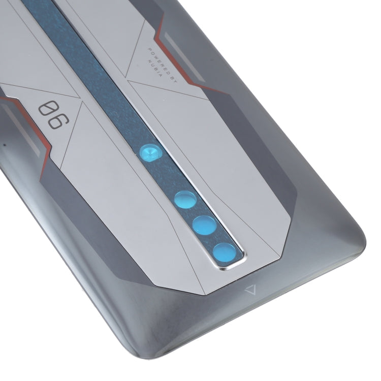 Battery Glass Back Cover for ZTE Nubia RedMagic 6 Pro NX669J-P, For ZTE Nubia RedMagic 6 Pro