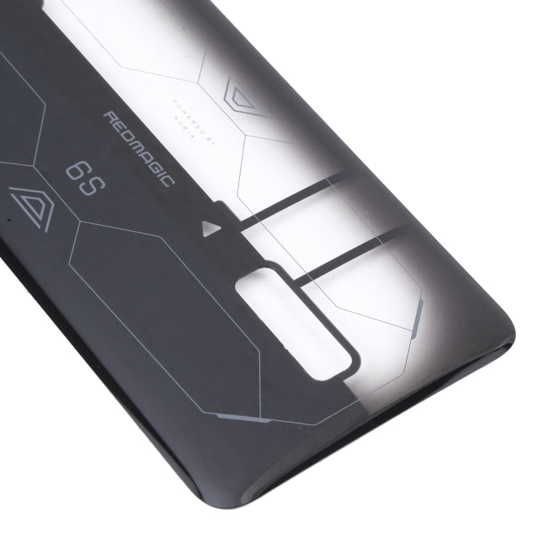 Battery Glass Back Cover for ZTE Nubia RedMagic 6S, For ZTE Nubia RedMagic 6S