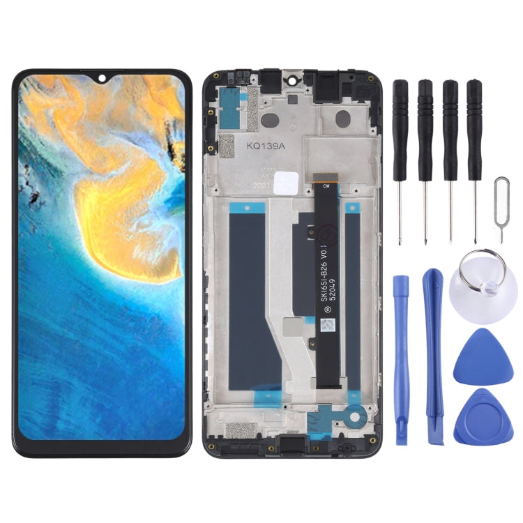 OEM LCD Screen For ZTE Blade A71 A7030 2021 Digitizer Full Assembly with Frame, For ZTE Blade A71 A7030 2021