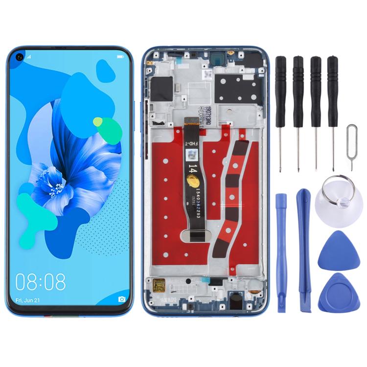 Original LCD Screen For Huawei P20 Lite 2019 Digitizer Full Assembly with Frame, For Huawei P20 Lite 2019