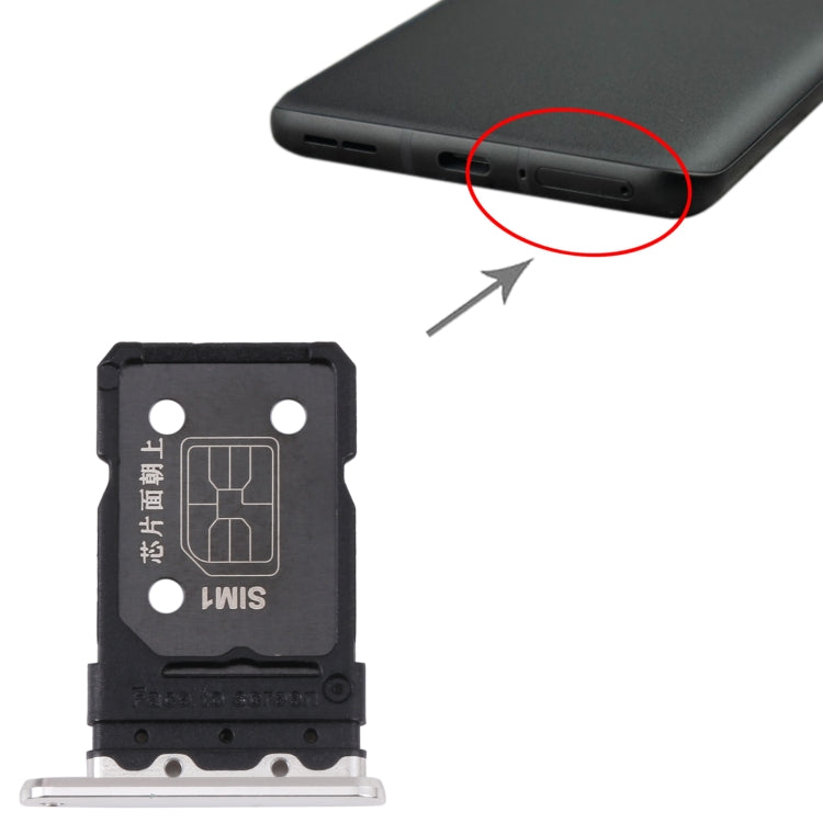 For OnePlus 10 Pro NE2210 NE2211 NE2213 NE2215 SIM Card Tray + SIM Card Tray, For OnePlus 10 Pro