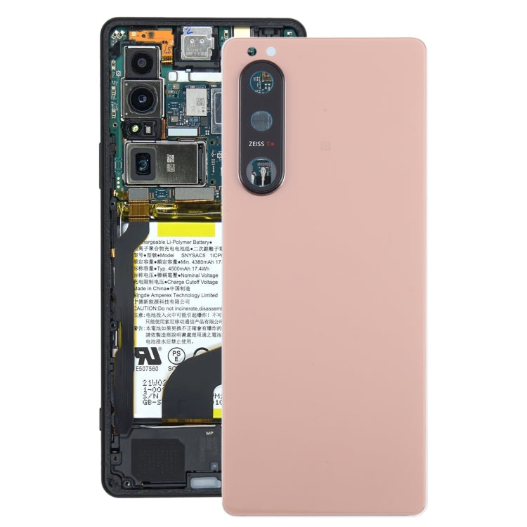 For Sony Xperia 5 III Original Battery Back Cover with Camera Lens Frame, For Sony Xperia 5 III