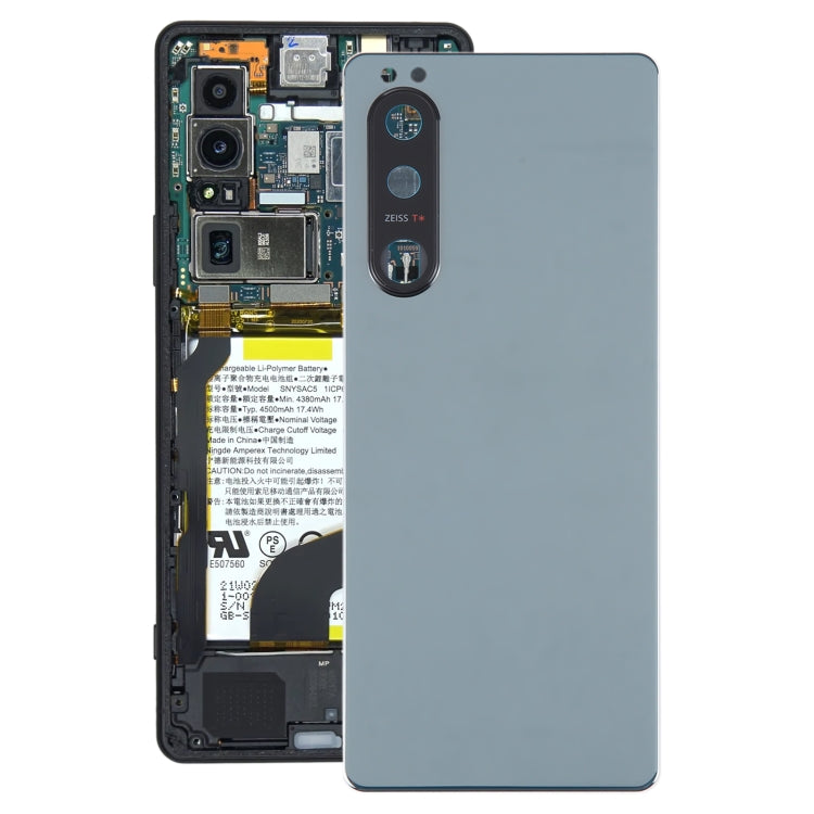 For Sony Xperia 5 III Original Battery Back Cover with Camera Lens Frame, For Sony Xperia 5 III