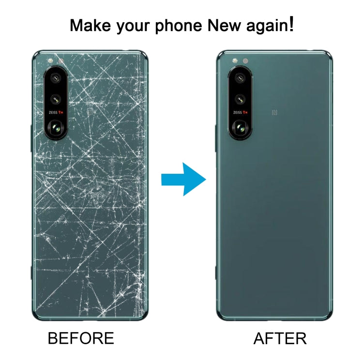 For Sony Xperia 5 III Original Battery Back Cover with Camera Lens Frame, For Sony Xperia 5 III